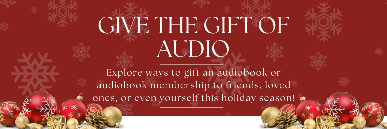 Give the Gift of Audio Banner