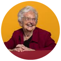 Dark Orange Blue Indigo Bright Bold Organic Tiktok Profile Picture (1)