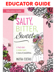 Salty Bitter Sweet Educator guide image