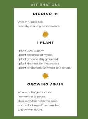 Affirmations Turn to the Sun 285x387