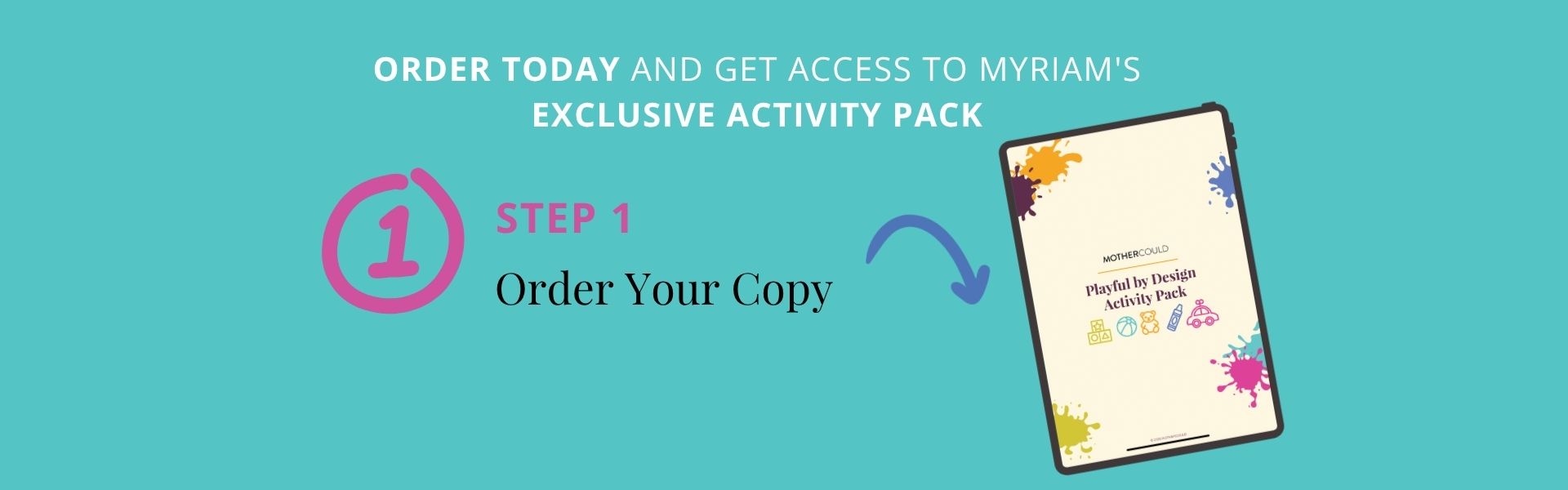 Playful by Design Order Step 1